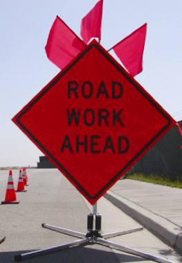 Road Work Ahead